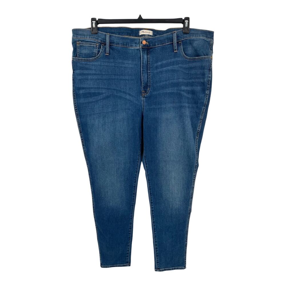 Madewell Jeans 10" High-Rise Roadtripper Supersoft skinny plus size W 37